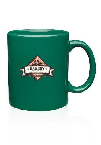 Custom 11 oz. Color Ceramic Coffee Mugs