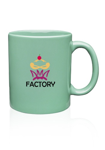 Custom 11 oz. Color Ceramic Coffee Mugs