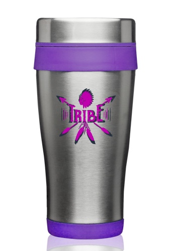 Custom 16 oz. Insulated Stainless Steel Travel Mugs