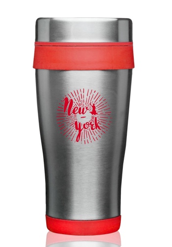 Custom 16 oz. Insulated Stainless Steel Travel Mugs