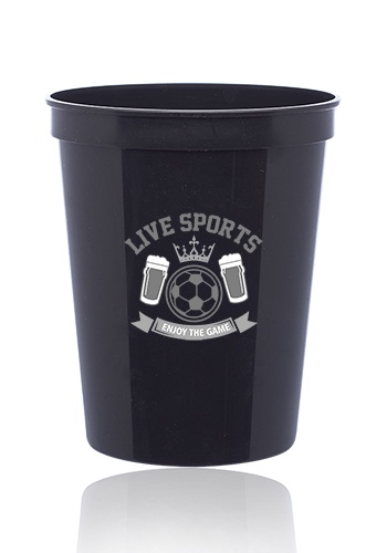 Custom 16 oz. Plastic Stadium Cups