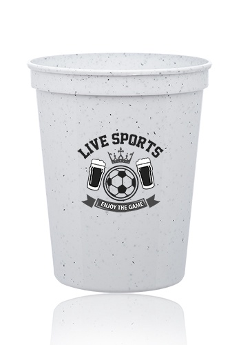 Custom 16 oz. Plastic Stadium Cups