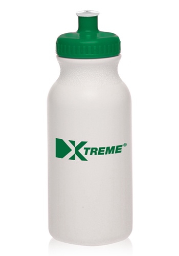 Custom 20 oz. Water Bottles with Push Cap