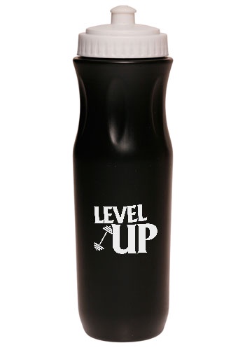 Custom 26 oz. Plastic Sports Bottles with Push Top
