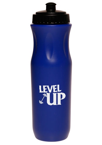 Custom 26 oz. Plastic Sports Bottles with Push Top