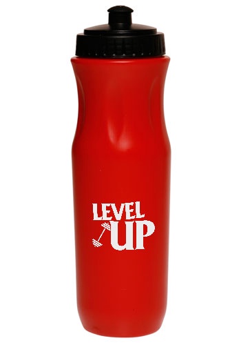 Custom 26 oz. Plastic Sports Bottles with Push Top