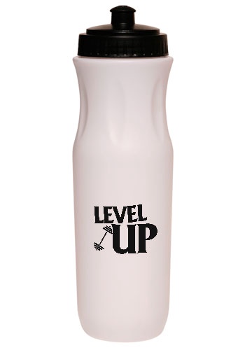 Custom 26 oz. Plastic Sports Bottles with Push Top