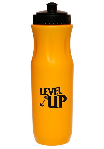 Custom 26 oz. Plastic Sports Bottles with Push Top