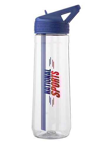 Custom 30 oz. Fitness Bottle with Sip Straw