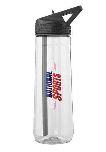 Custom 30 oz. Fitness Bottle with Sip Straw