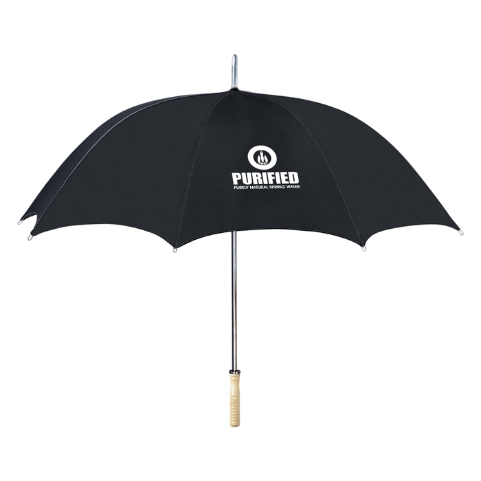 Custom 48" Umbrellas Made from Recycled Bottles