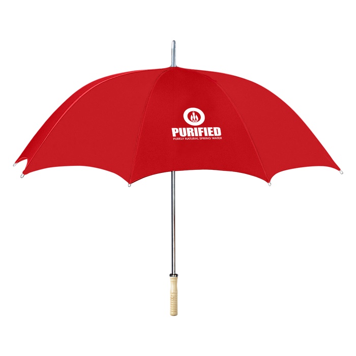 Custom 48" Umbrellas Made from Recycled Bottles