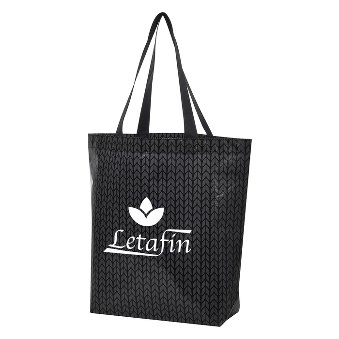 Custom Caprice Laminated Non-Woven Tote Bags