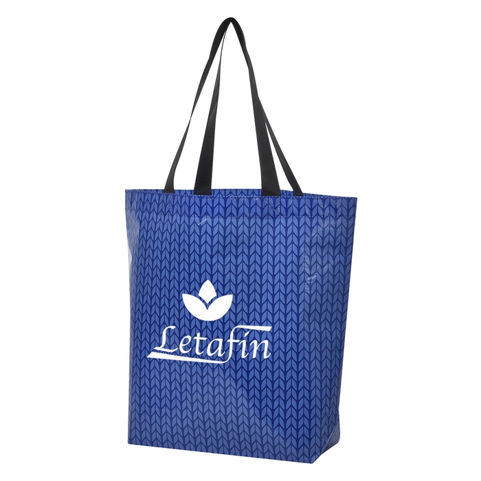 Custom Caprice Laminated Non-Woven Tote Bags