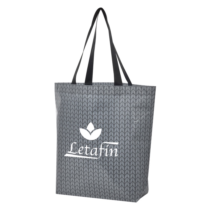 Custom Caprice Laminated Non-Woven Tote Bags