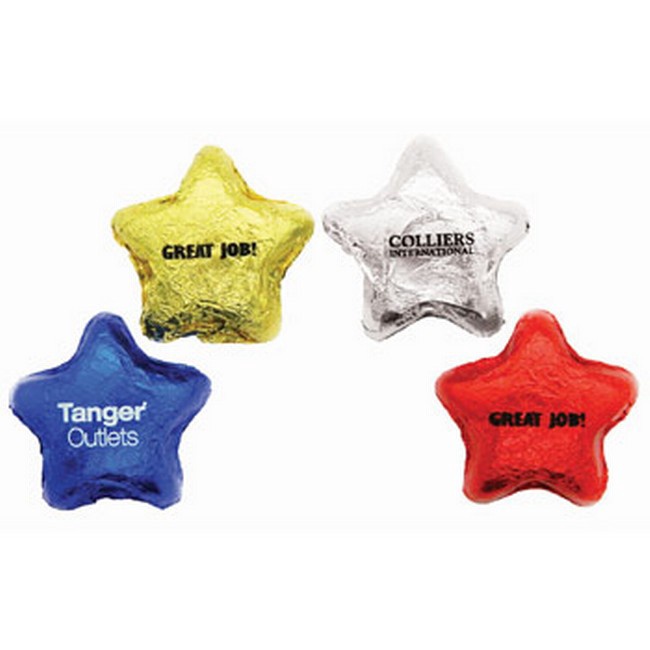 Custom Chocolate Stars