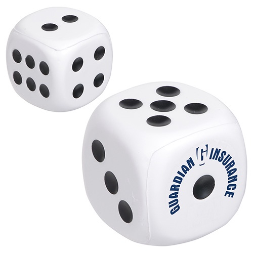 Custom Dice Stress Balls