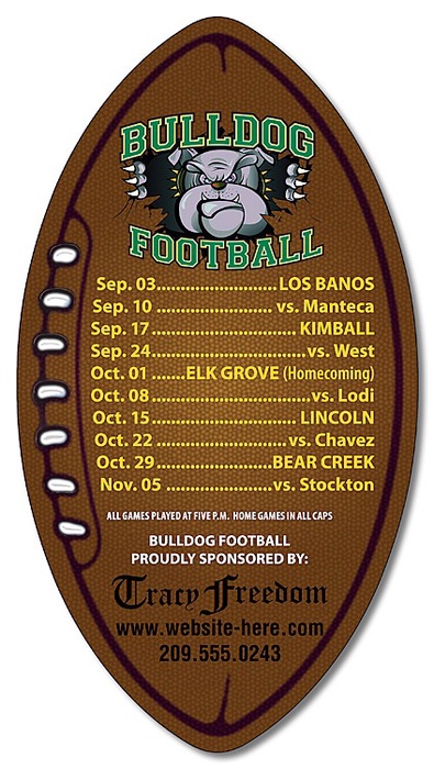 Custom Football Magnets