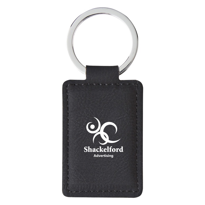 Custom Leatherette Executive Key Tag