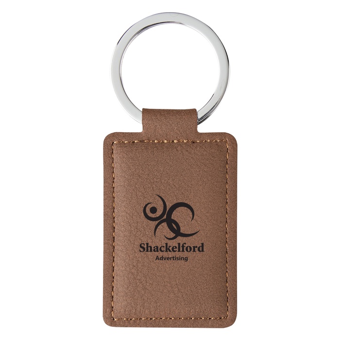Custom Leatherette Executive Key Tag
