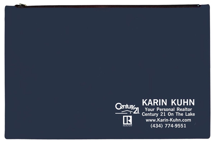 Custom Legal Size File Portfolio with Snap Closure