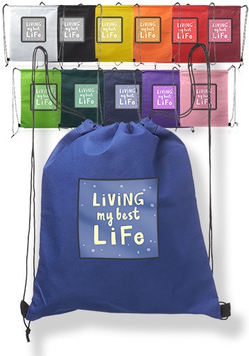 Custom Non-Woven Drawstring Bags