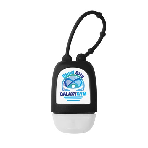 Custom Printed Hand Sanitizer with Silicone Strap