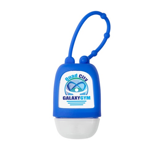 Custom Printed Hand Sanitizer with Silicone Strap