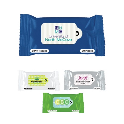 Custom Printed Tissue Packet