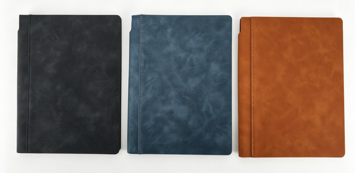 Custom SoftTouch Notebook - Deboss