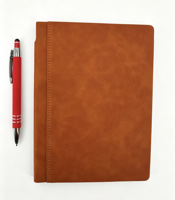 Custom SoftTouch Notebook - Deboss