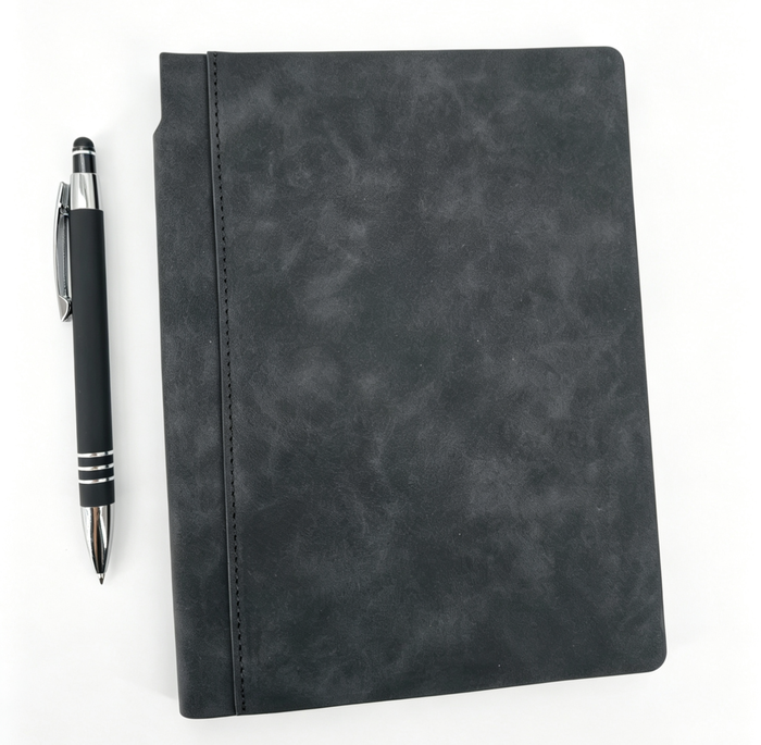 Custom SoftTouch Notebook - Deboss