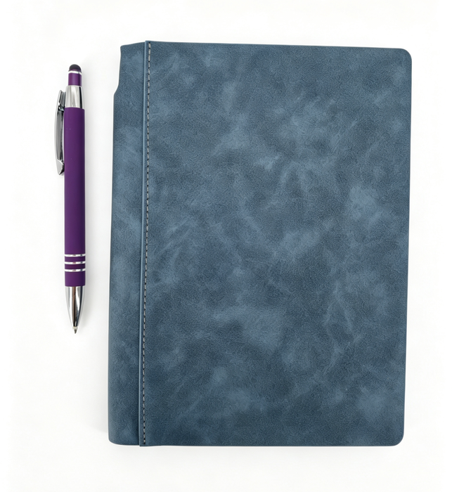 Custom SoftTouch Notebook - Deboss