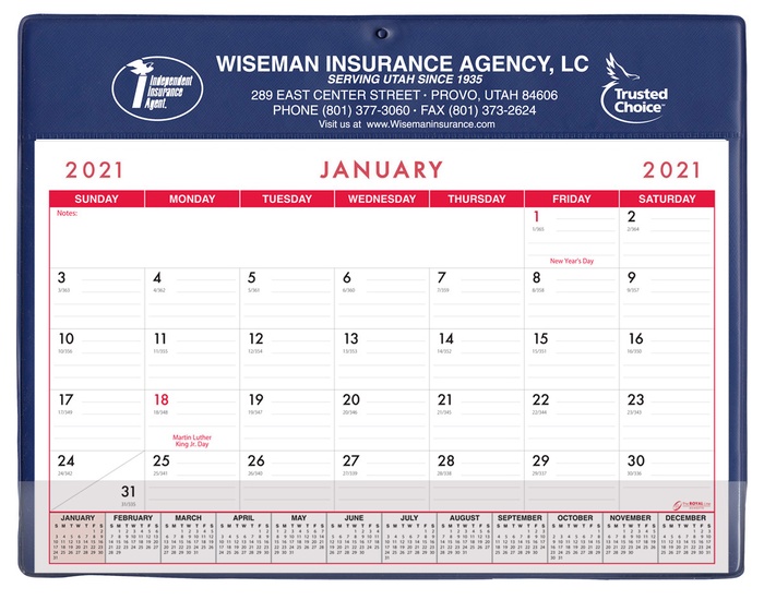 Custom Super Economy Calendar Pads - 2026