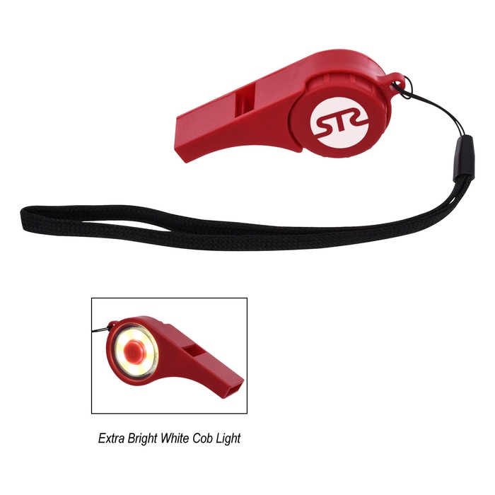Custom Safety Light-Up Whistles