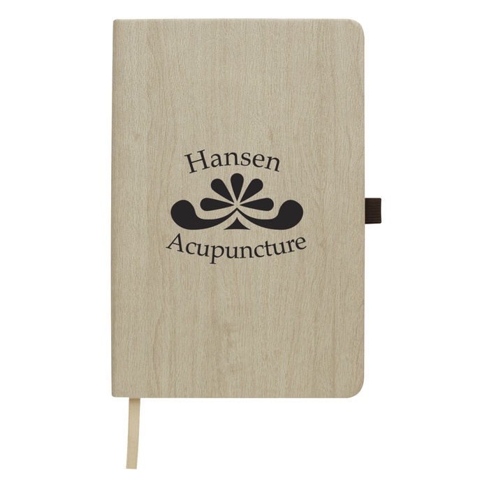 Custom Woodgrain Look Notebook