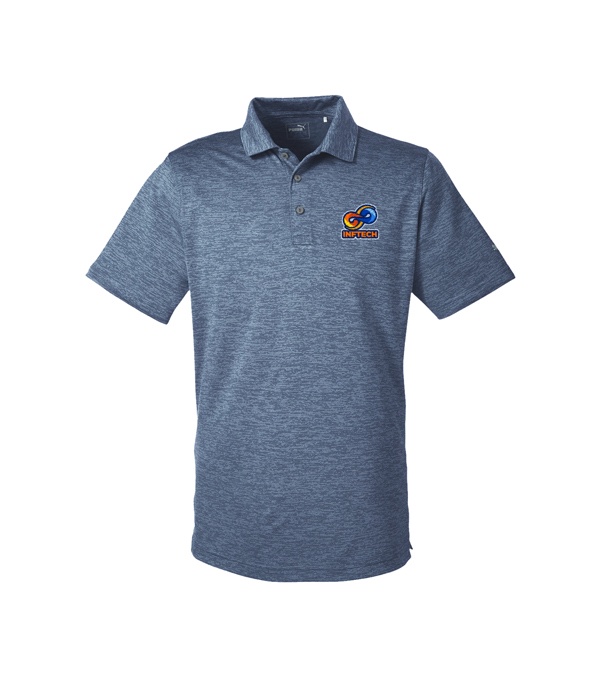 Puma Golf Men's Icon Heather Polo - Embroidery