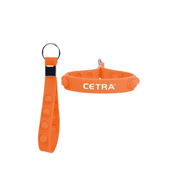Push Pop Stress Reliever Keychain
