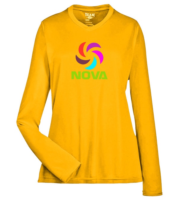 Team 365® Ladies Zone Performance Long-Sleeve T-Shirt
