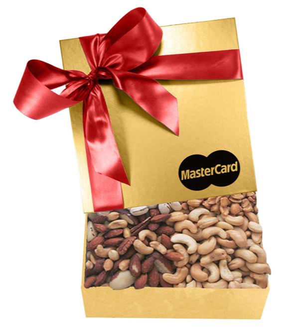 The Chairman Gold Gift Box - Cashews, Pistachios, Peanuts and Mixed Nuts