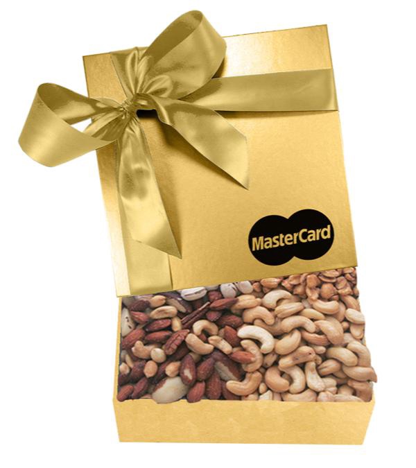 The Chairman Gold Gift Box - Cashews, Pistachios, Peanuts and Mixed Nuts