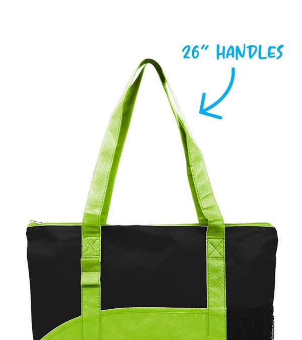 Poly Pro Pocket Tote - Full color