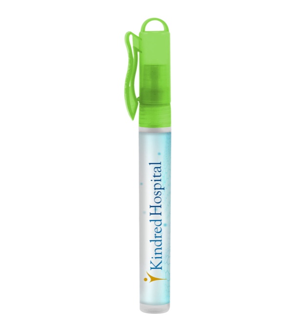 0.33 oz. Antibacterial Hand Sanitizer Pocket Sprayer