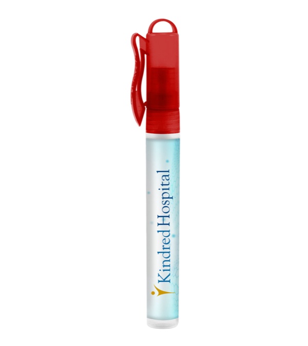 0.33 oz. Antibacterial Hand Sanitizer Pocket Sprayer
