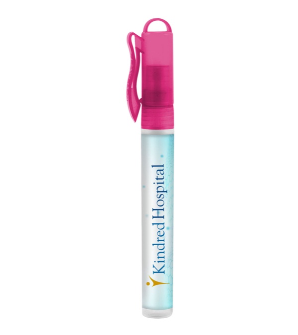 0.33 oz. Antibacterial Hand Sanitizer Pocket Sprayer