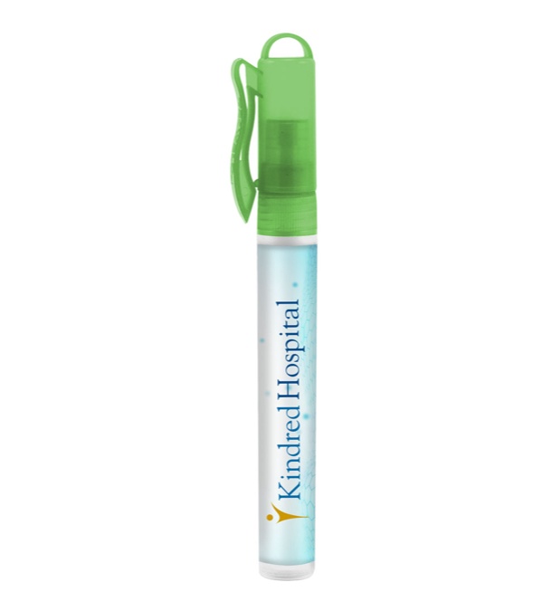 0.33 oz. Antibacterial Hand Sanitizer Pocket Sprayer