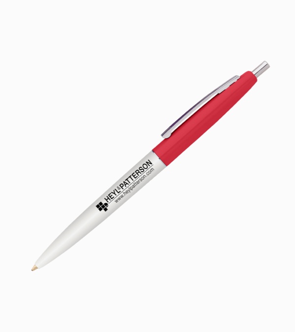 Clic White Chrome Pen