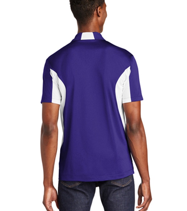 Sport-Tek® Side Blocked Micropique SPORTWICK® Polo - Embroidered