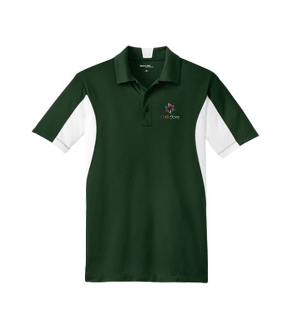 Sport-Tek® Side Blocked Micropique SPORTWICK® Polo - Embroidered