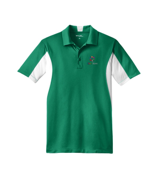 Sport-Tek® Side Blocked Micropique SPORTWICK® Polo - Embroidered